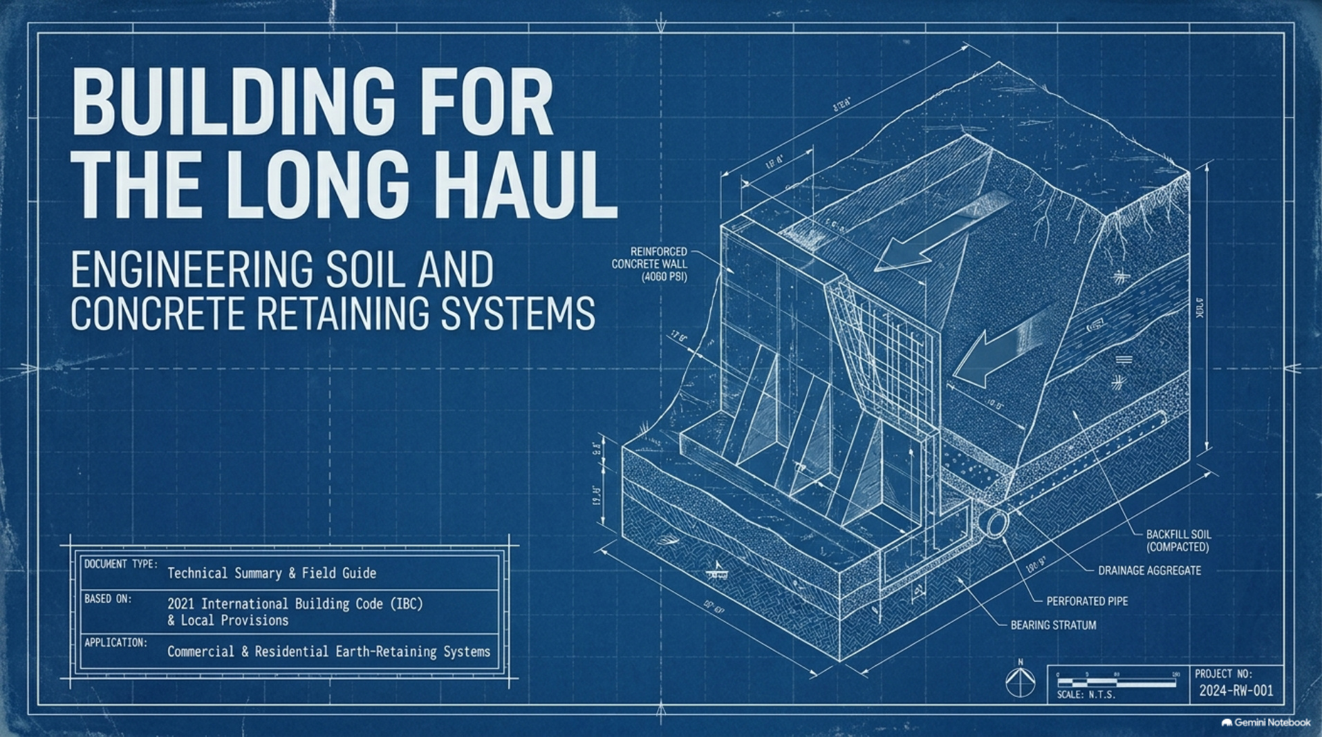 Concrete retaining systems overview